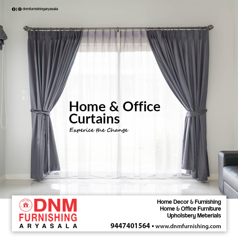 DNM Furnishing Aryasala home office curtains collection