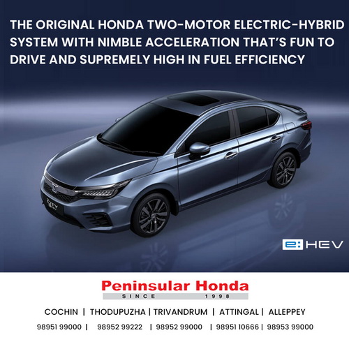 Honda City Hybrid eHEV sales consultant