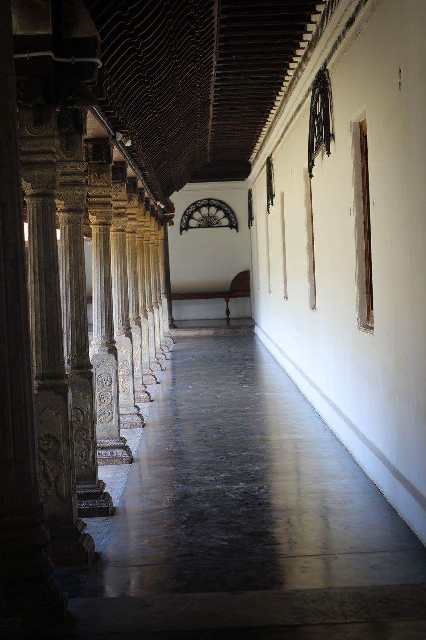 Interior view of Kuthiramalika Palace tvm