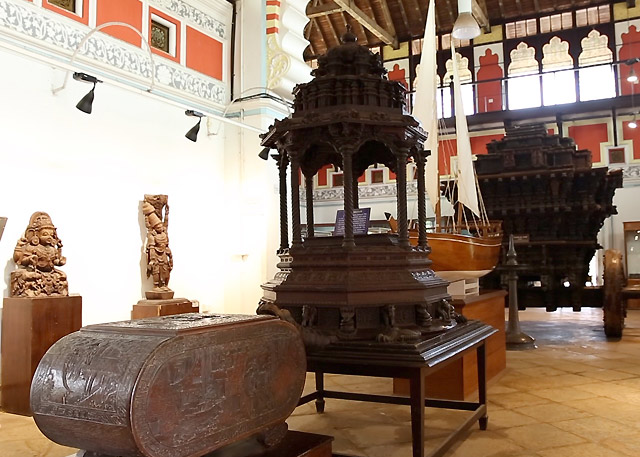 Inside of Napier Museum Trivandrum