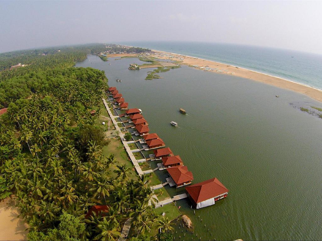 Beautiful view of Poovar Island Thiruvananthapuram 